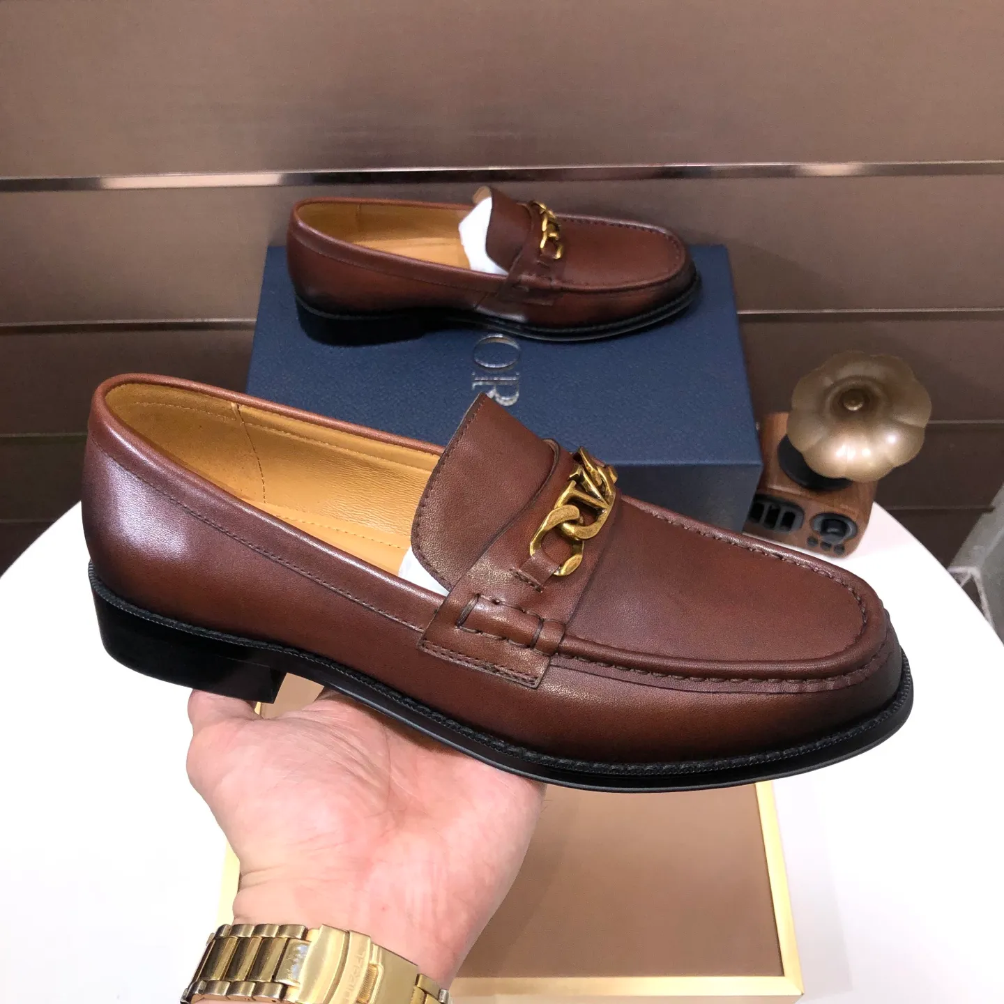 Men's men's shoes 💰580💰[Dior] (cowhide lining) Dior original 1:1 high quality factory, imported original materials, imported original cowhide, cowhide lining, original TPU outsole, code number: 38-44 (45 customized, non-refundable)